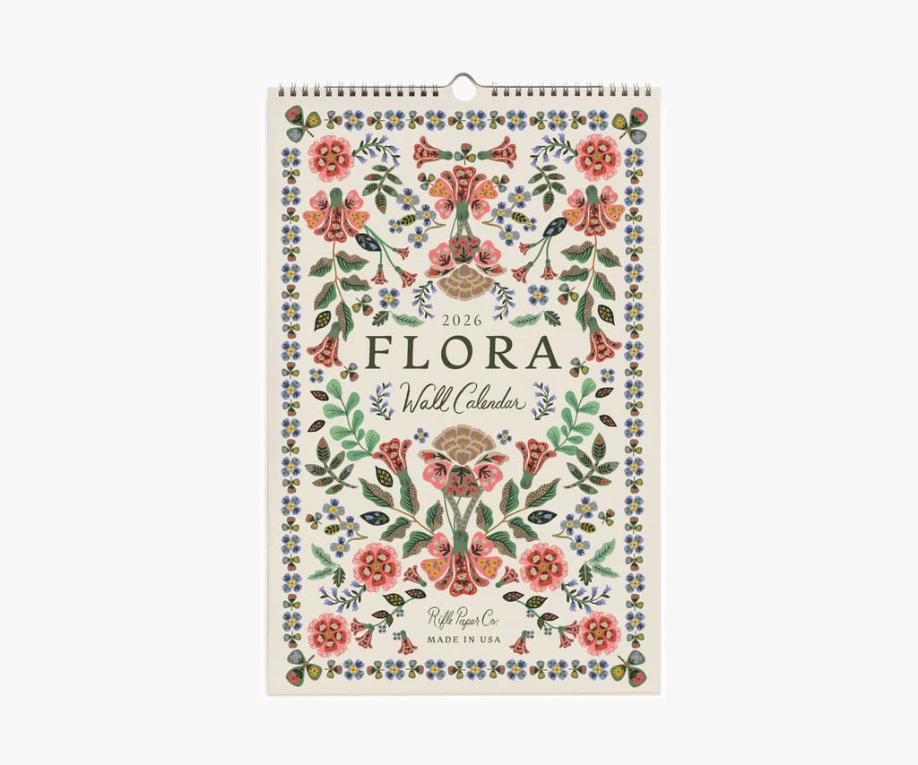 2026 Wall Calendar - Flora | Rifle Paper Co.