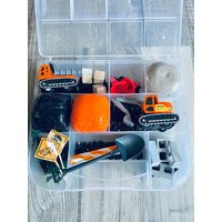 Construction Sensory Play Kit, Box, Gift For Boy, Kids Christmas Gifts, Play Dough Kit, Kids Gift, Busy Box, Travel Kit | Etsy (US)