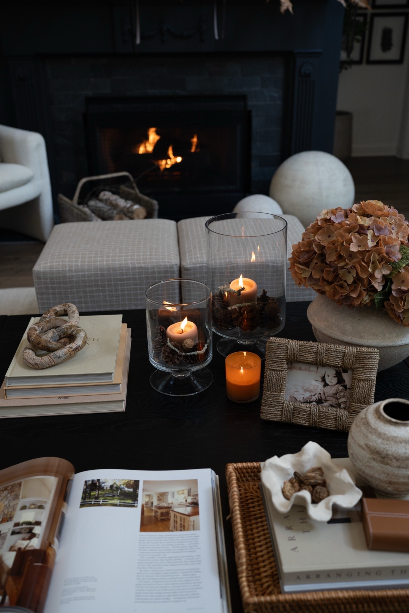OKAY FALL!!! I think we finally nailed it in this room and I am OBSESSED.

There is something about completely transforming a room for a new season that makes the whole house feel exciting again. We layered in warmer textures, cozy throws, candlelight, fall florals, deeper tones and all those little collected details that instantly make you want to curl up and stay awhile.

And now the mornings are finally starting to feel a little crisp?! EEP. It’s happening!!! Give me open windows, candles burning, cozy blankets, soup on the stove and absolutely no plans to leave this room. 

I linked everything I could from this space so you can bring a little of this cozy fall feeling into your own home too! 🤎

#LTKHome #LTKSeasonal #LTKCon