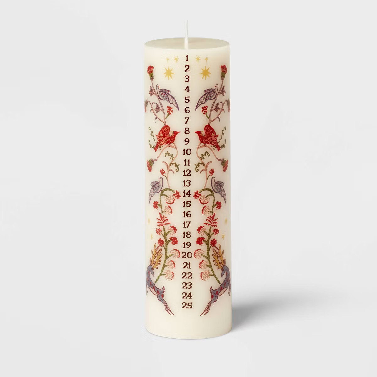 Advent Calendar Pillar Candle - Threshold™ | Target