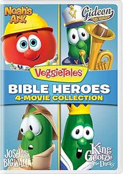 VeggieTales: Bible Heroes 4-Movie Collection (Noah's Ark / Gideon Tuba Warrior / Josh and the Big... | Amazon (US)