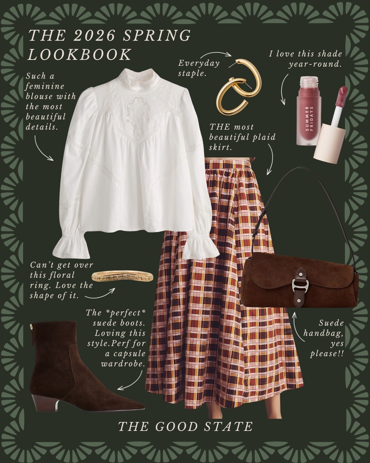 This collection is for the Spring girlies. The ones longing for the warmth of sunshine on their skin and a cool breeze blowing through their hair. Shorts and a sweatshirt weather. A flowy dress and a light cardigan. This is for the ladies counting down the days until the farmers market opens back up. The ones who love early mornings at the market—flaky croissant in one hand and a rosemary latte in the other. This is for the ones who can’t resist a bouquet of fresh flowers and are trying to figure out how to grow their own cut flower garden at home. For the ones who spend the golden evenings having a picnic with friends. For the people (like me) who always have a picnic blanket in their car. This is for the girlies love allllll things gingham, their trusty ball cap, pops of color  and who firmly believe you can’t have too many neck scarves or bandanas. For the ones who love feminine details like lace trim, dainty florals and ruffles. This Spring may we slow down, breathe deep, embrace the life all around and romanticize the seemingly ordinary moments🌼

#springstyle #classicstyle #springoutfit #farmersmarket #preppystyle 

#LTKSaleAlert #LTKootd #LTKActive