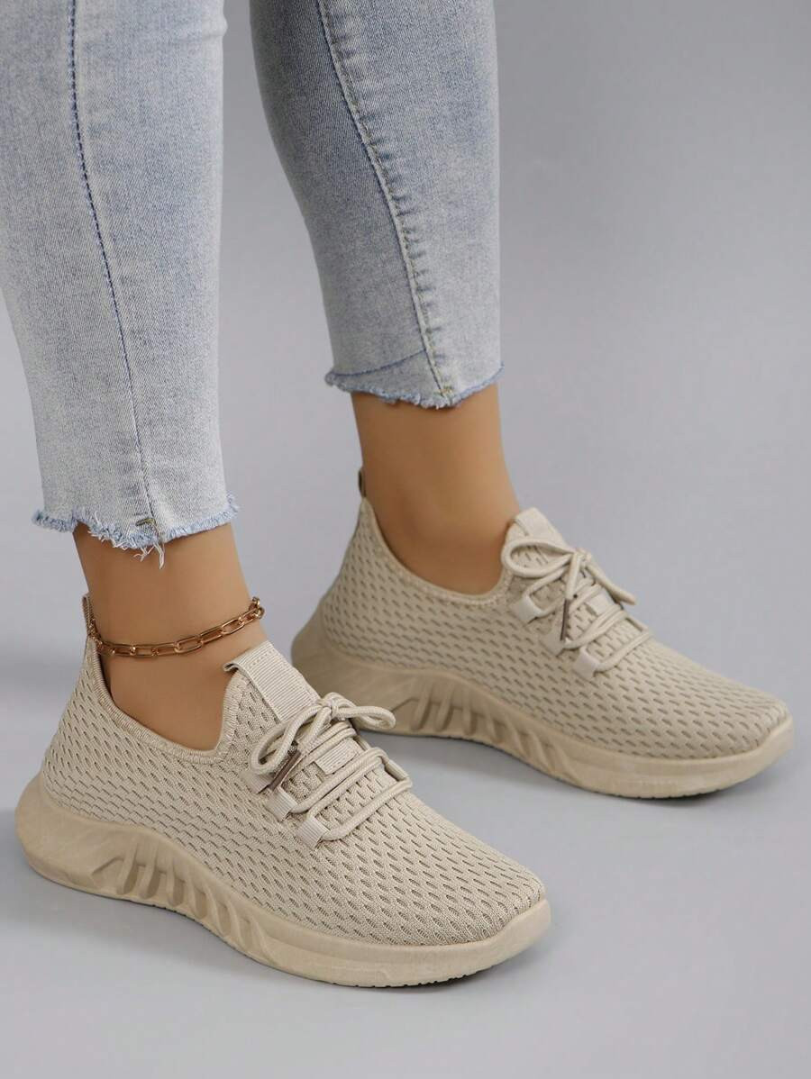 Women's Breathable And Comfortable Slip-On Sneakers, Lightweight, Solid/Pink/Bright Color, Anti-S... | SHEIN