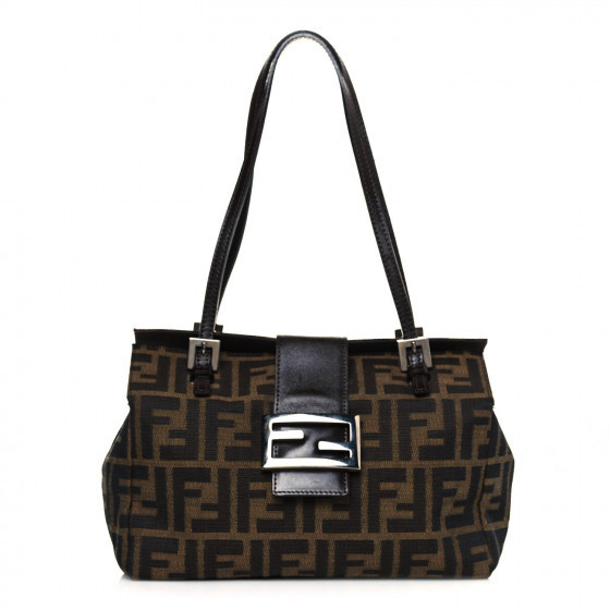 FENDI Zucca Shoulder Bag Tobacco | FASHIONPHILE | Fashionphile