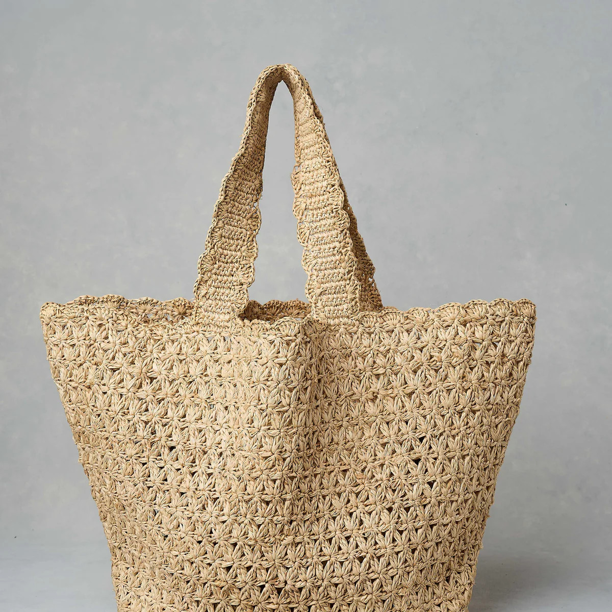 Raffia Tote - Natural | Blue Illusion (AU & US)