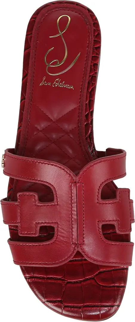 Bay Cutout Slide Sandal - Wide Width Available (Women) | Nordstrom