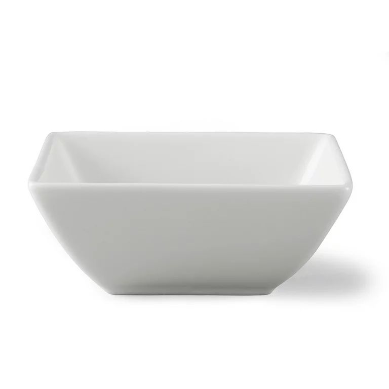 Better Homes & Gardens White Porcelain Square Appetizer Bowl | Walmart (US)