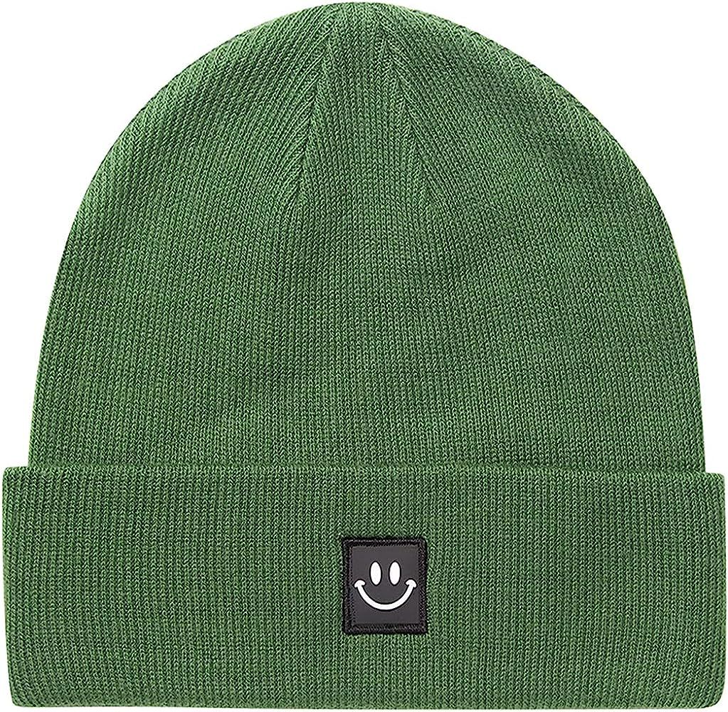 MaxNova Knit Beanie Hat with Smile Face for Men/Women | Amazon (US)