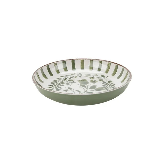 Better Homes & Gardens Bamboo Melamine Dinner Bowl, Green | Walmart (US)