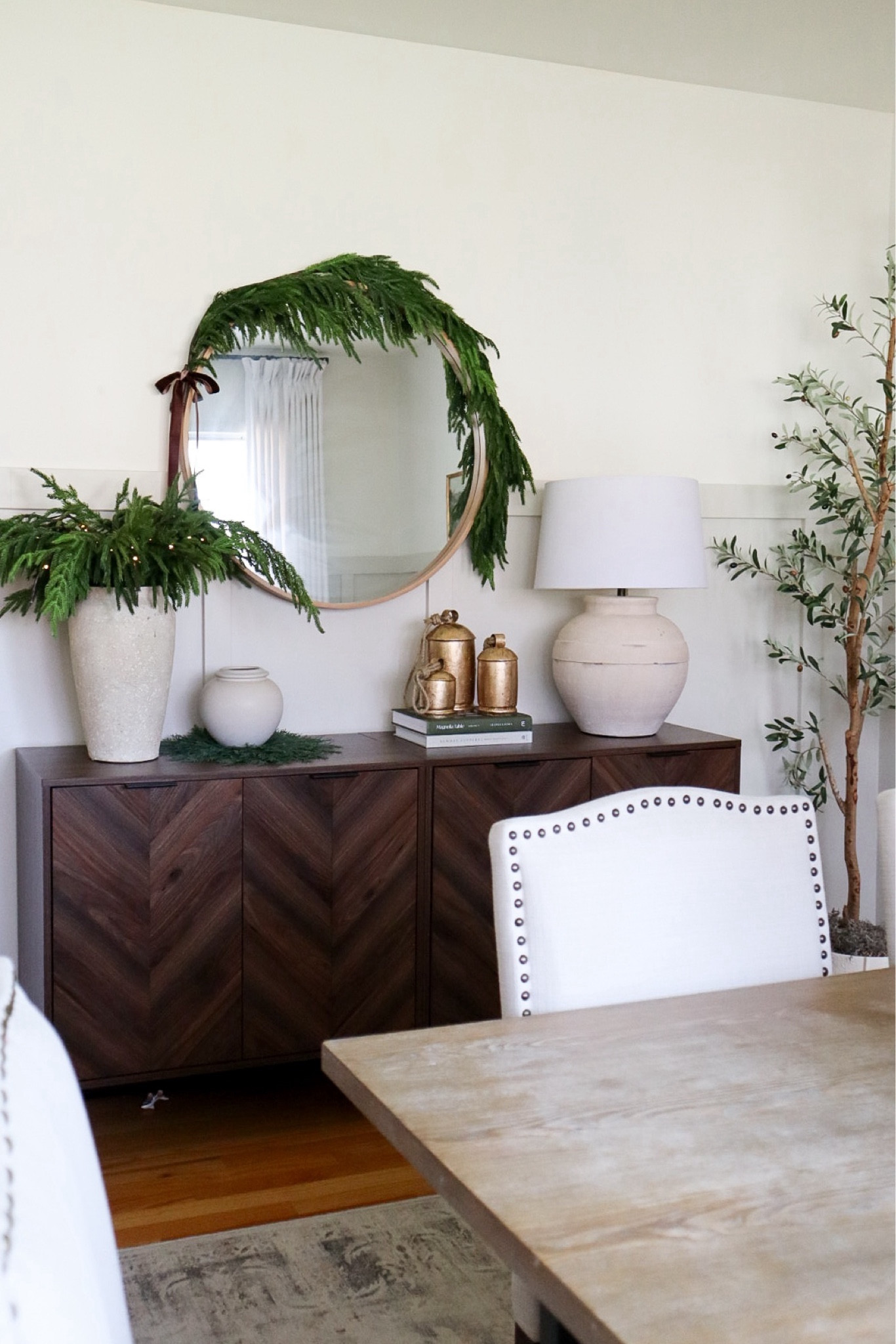 Sideboard dining room Christmas decor 

Follow me @crystalhanson.home on Instagram for more home decor inspo, styling tips and sale finds 🫶

Sharing all my favorites in home decor, home finds, Christmas decor, holiday decor, affordable home decor, modern, organic, target, target home, magnolia, hearth and hand, studio McGee, McGee and co, pottery barn, amazon home, amazon finds, sale finds, kids bedroom, primary bedroom, living room, coffee table decor, entryway, console table styling, dining room, vases, stems, faux trees, faux stems, holiday decor, seasonal finds, throw pillows, sale alert, sale finds, cozy home decor, rugs, candles, and so much more.


#LTKHoliday #LTKhome #LTKSeasonal