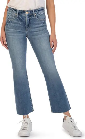 KUT from the Kloth Kelsey High Waist Ankle Flare Jeans | Nordstrom | Nordstrom