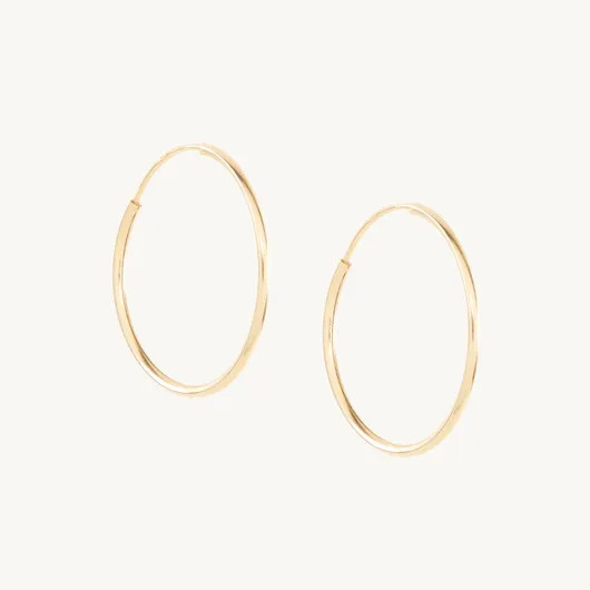 Big Never-Ending Hoop Earrings (pair) | Catbird
