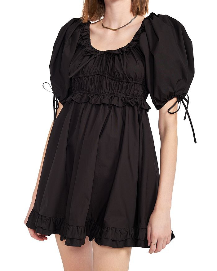 Cotton Poplin Mini Dress | Bloomingdale's (US)