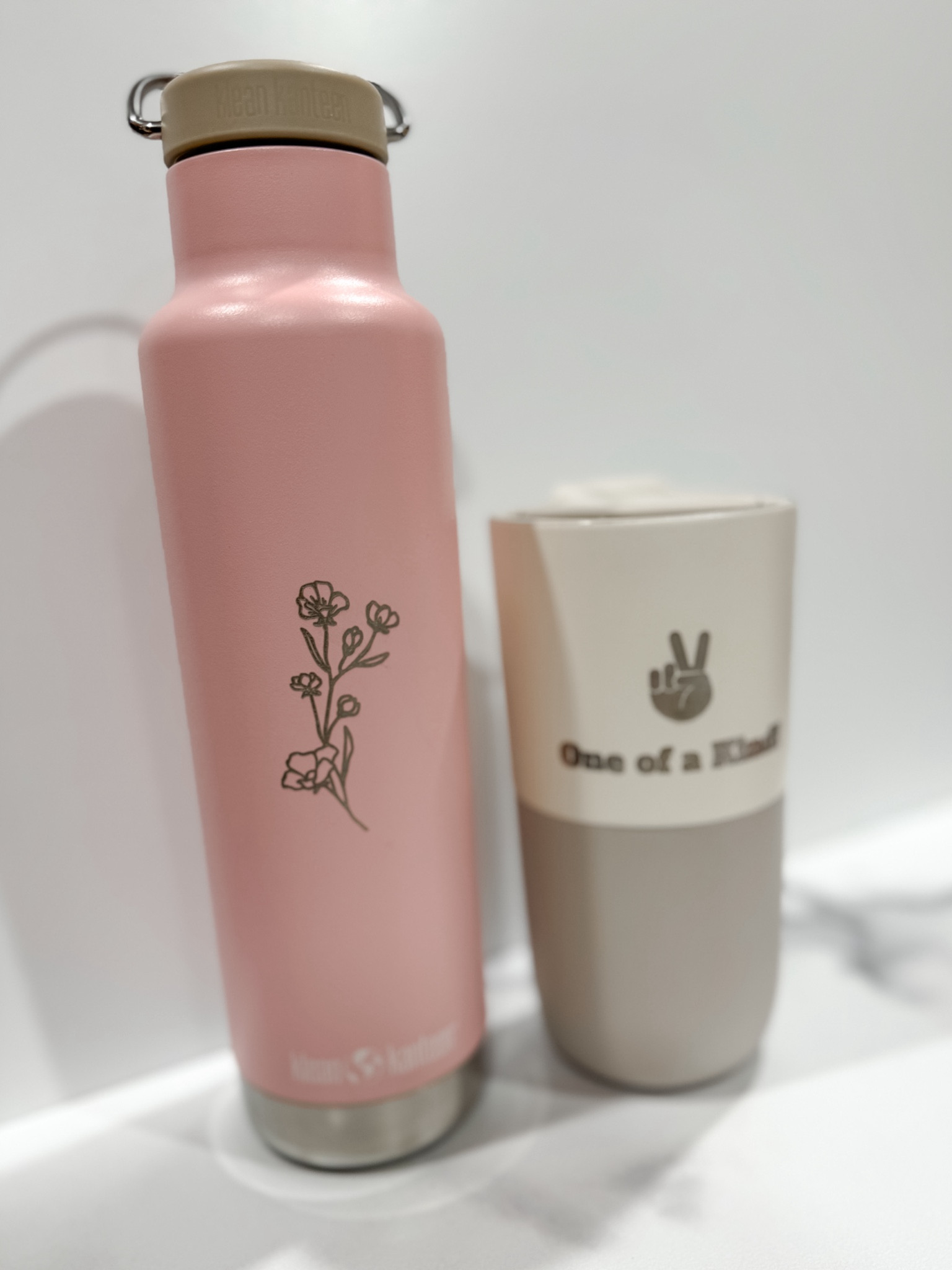 Did you know you can now personalize Klean Kanteen products!? Make them one of a kind with laser-etching (like shown on the bottle and tumbler). Add a name, icon, monogram or any combination to make them uniquely yours or create a personalized gift for someone special.

#LTKhome #LTKGiftGuide #LTKCyberWeek
