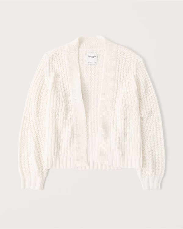 Easy Gauzy Cardigan | Abercrombie & Fitch (US)