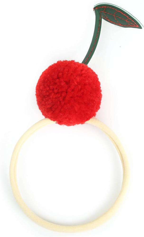 BOOMPA Charming Cherry Baby Headband - Cherished Cherry Hairband for Baby Girls, Perfect Accessor... | Amazon (US)