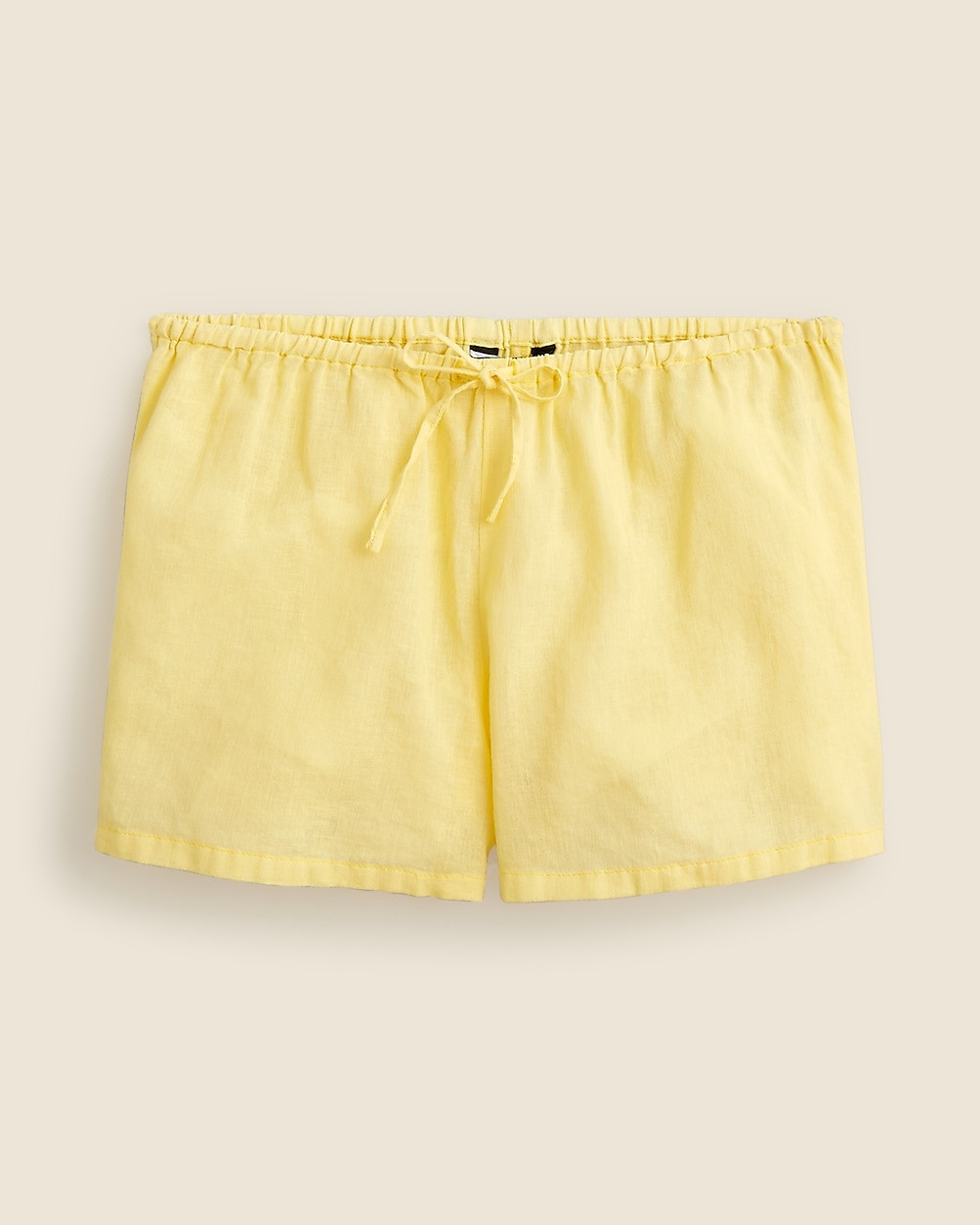 Featherweight linen-blend beach short | J. Crew US