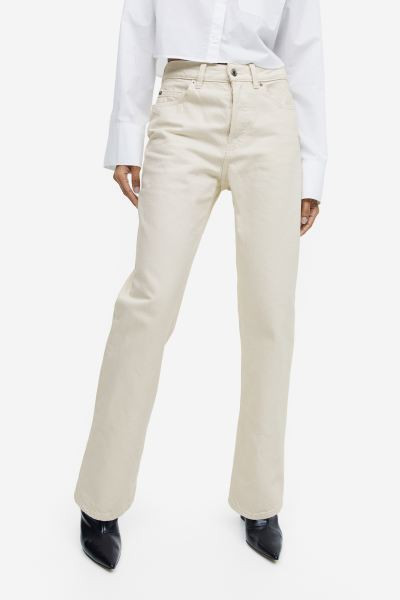 Straight High Jeans | H&M (UK, MY, IN, SG, PH, TW, HK)