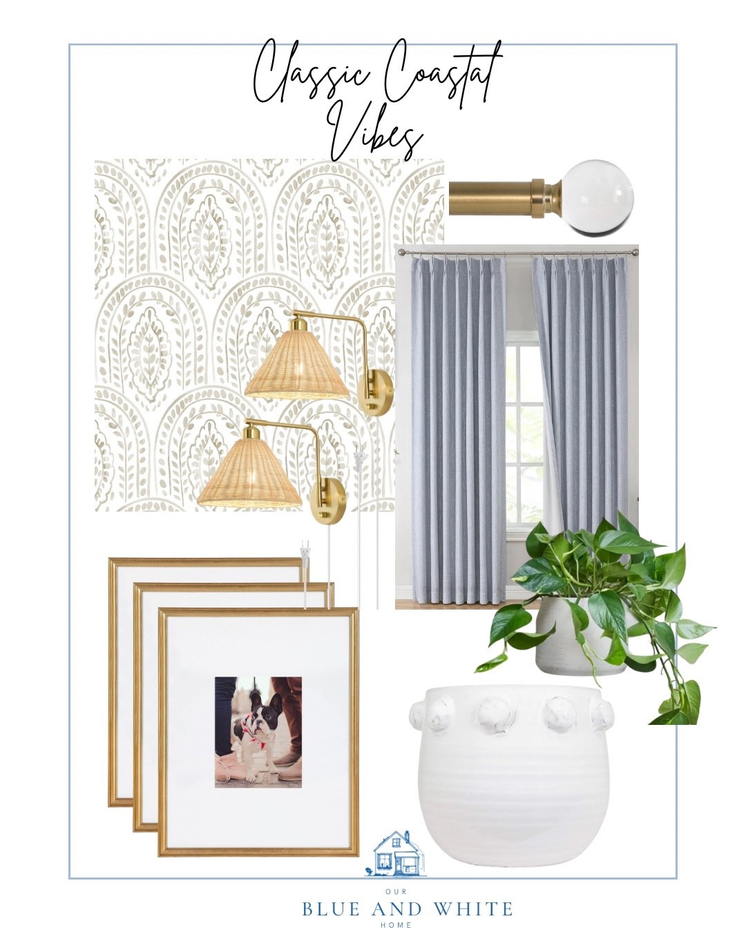 The girly coastal design of my dreams 

#LTKHome