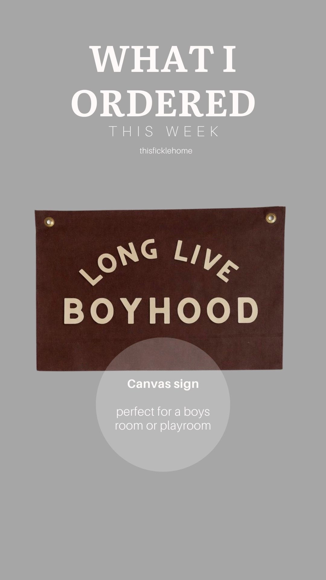 Long live boyhood canvas sign

Boys room style
Boys room decor
Boys room wall art

#LTKHome #LTKKids #LTKSaleAlert