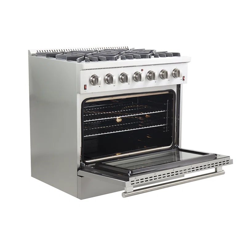 36" 5 cu. ft. Freestanding Gas Range | Wayfair North America