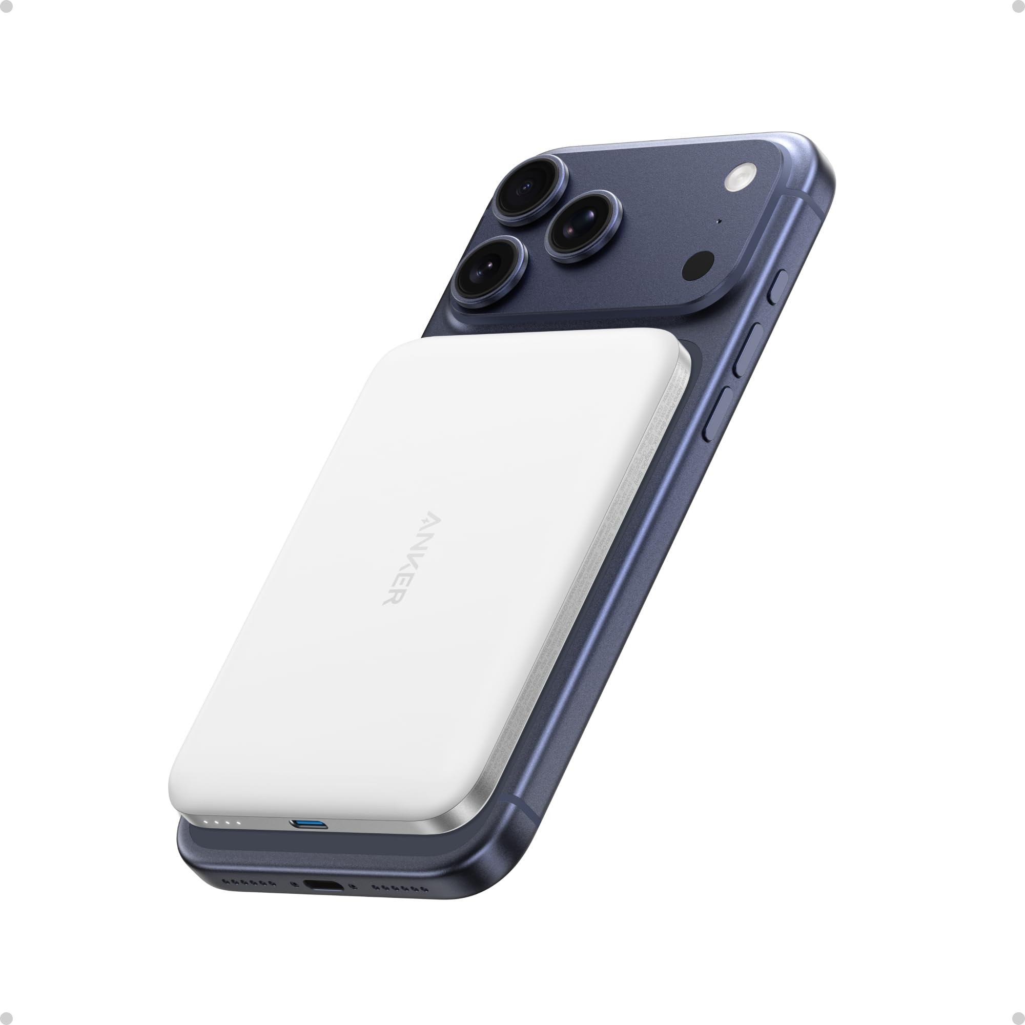 Anker Nano Power Bank, Ultra-Slim 5,000mAh Magnetic Battery Pack, Qi2 Certified 15W Max Ultra-Fas... | Amazon (US)