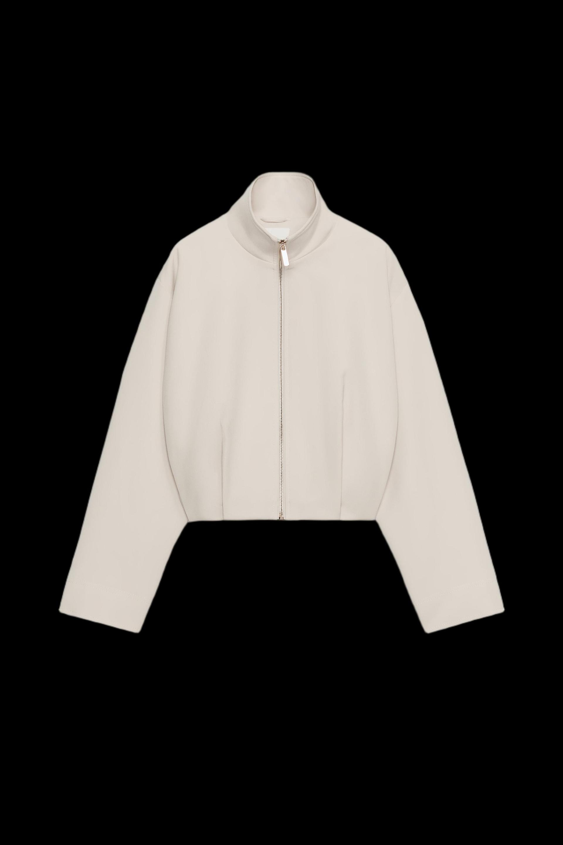 Zara - Stand-Up Collar Bomber Jacket - Black - Xs - Woman | Zara US