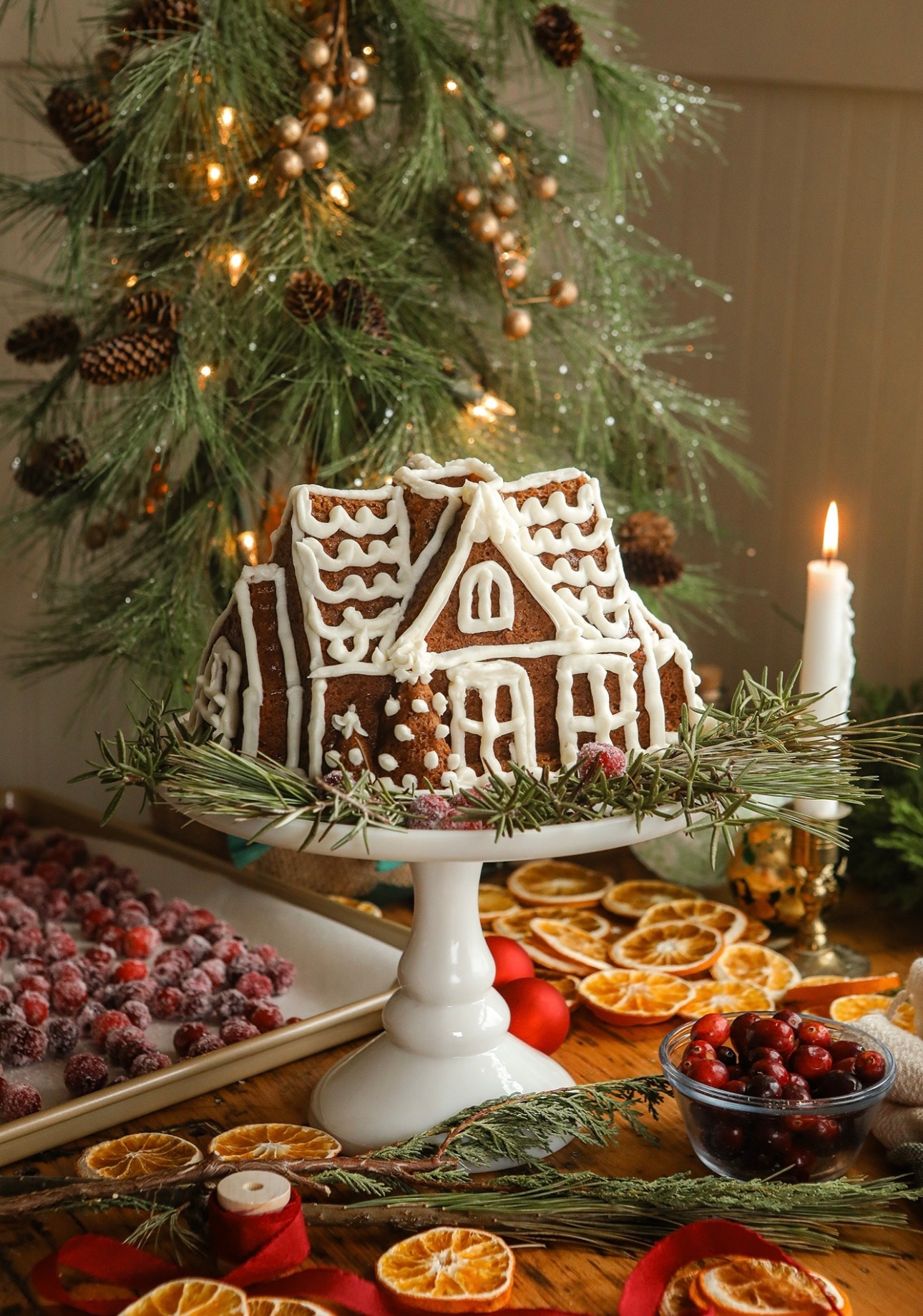 The beautiful gingerbread cake will look perfect on your holiday table and make a lovely dessert for your guests. 

#LTKHoliday #LTKParties #LTKSeasonal