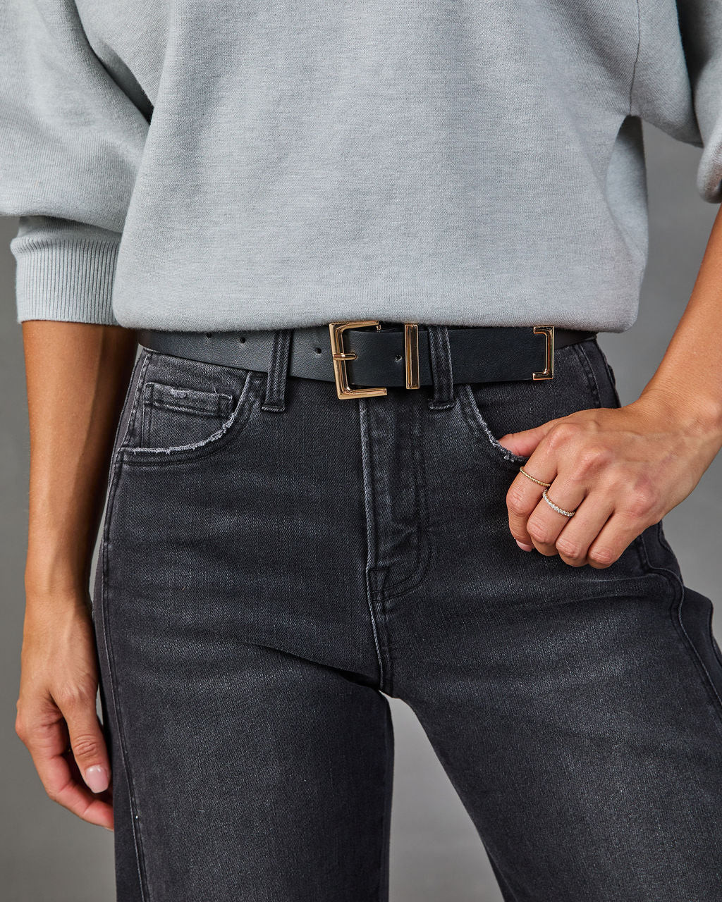 Everyday Classic Square Buckle Belt | VICI
