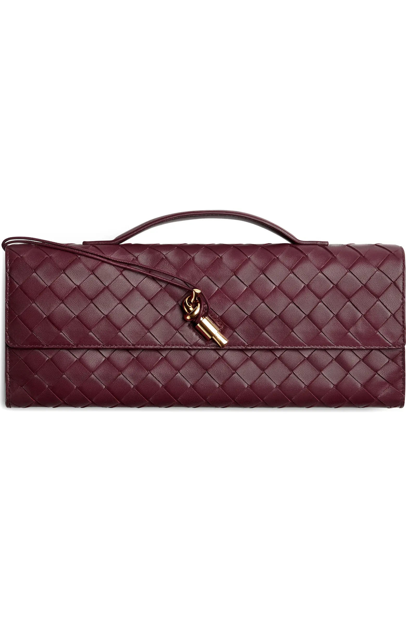 Long Andiamo Intrecciato Clutch Bag | Nordstrom