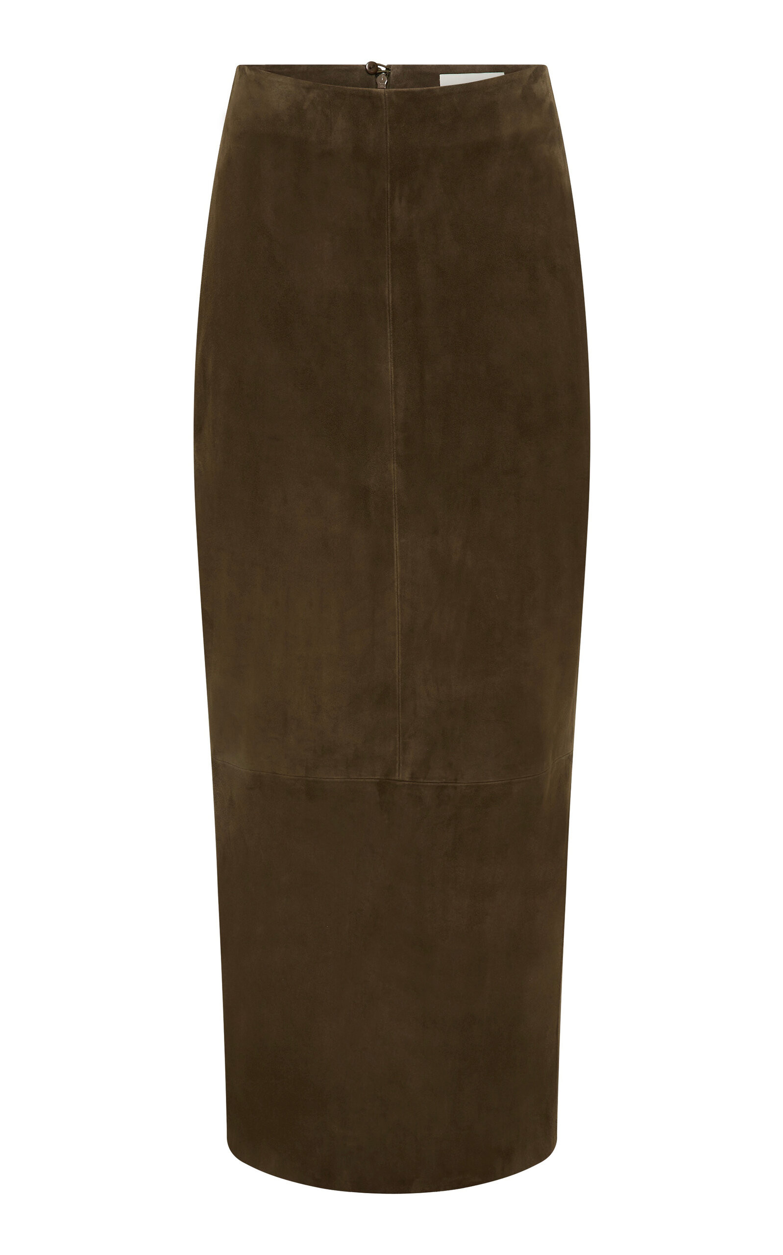 Low-Rise Suede Column Maxi Skirt | Moda Operandi (Global)