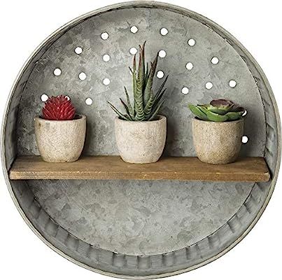 Primitives by Kathy 38024 Rustic-Inspired Wall Shelf, Metal and Wood | Amazon (US)