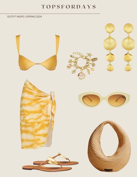 Original bikini top is from sommer swim but linked a similar from tropic of c. Similar sunnies from Jaquemus and on sale! Linked similar items that are also affordable 

#LTKfindsunder100 #LTKtravel #LTKstyletip