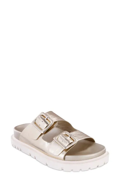 MIA Gen Slide Sandal in Gold at Nordstrom, Size 10 | Nordstrom