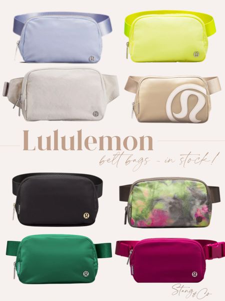 Back in stock - Lululemon belt bags!

Crossbody - Fanny pack - spring belt bag

#LTKunder50 #LTKfit #LTKstyletip
