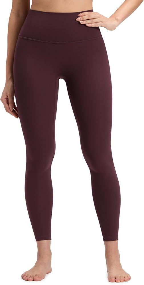 CRZ YOGA Butterluxe No Front Seam Yoga Leggings 25" - High Waisted Womens Lounge Pants Pilates Wo... | Amazon (US)