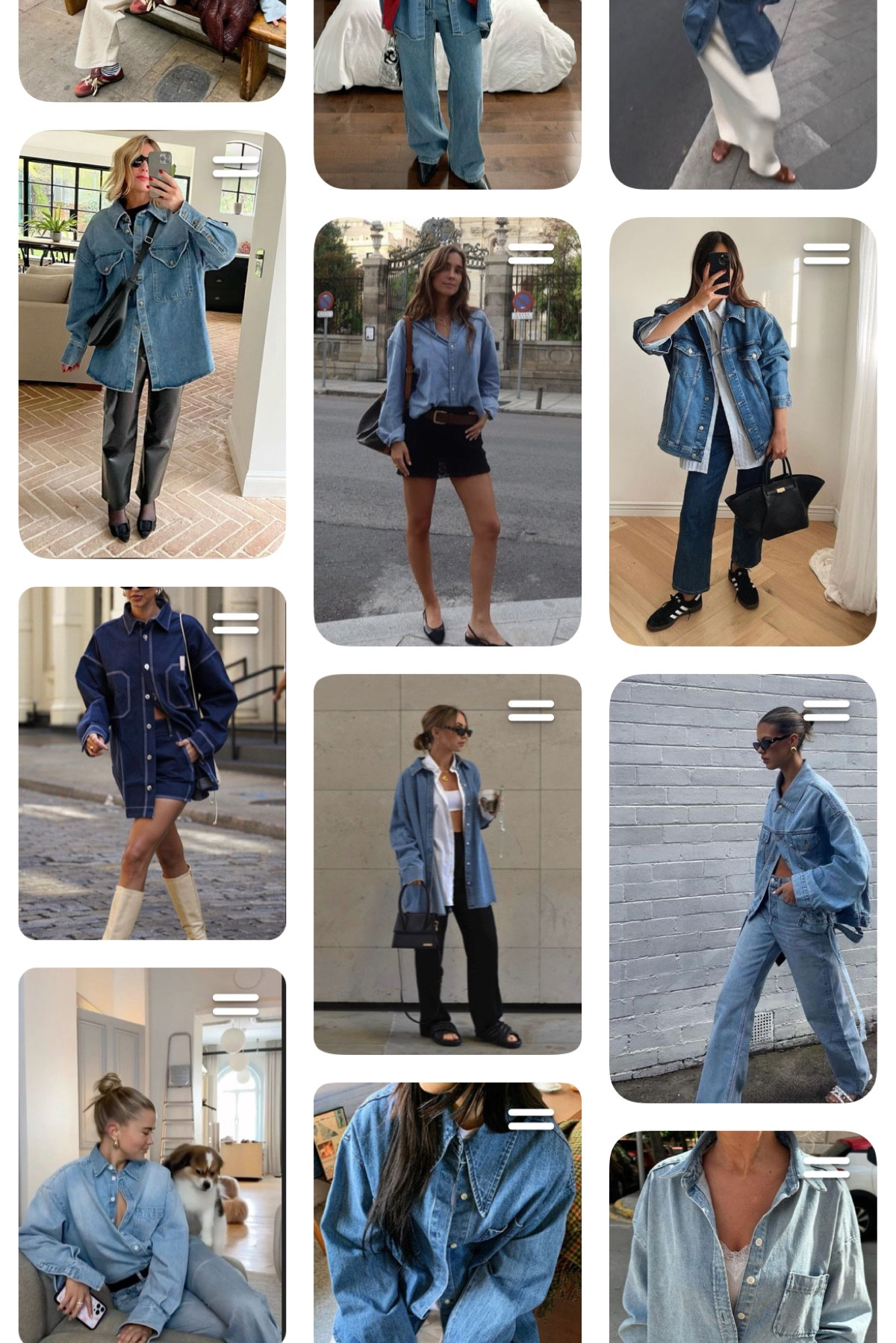 Denim shirt fall reliable pieces

#LTKSeasonal