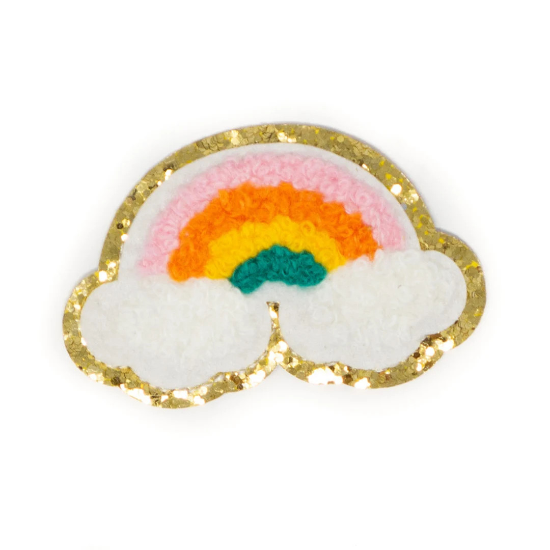 2.25 Chenille Rainbow Iron-on Patch - Etsy | Etsy (US)