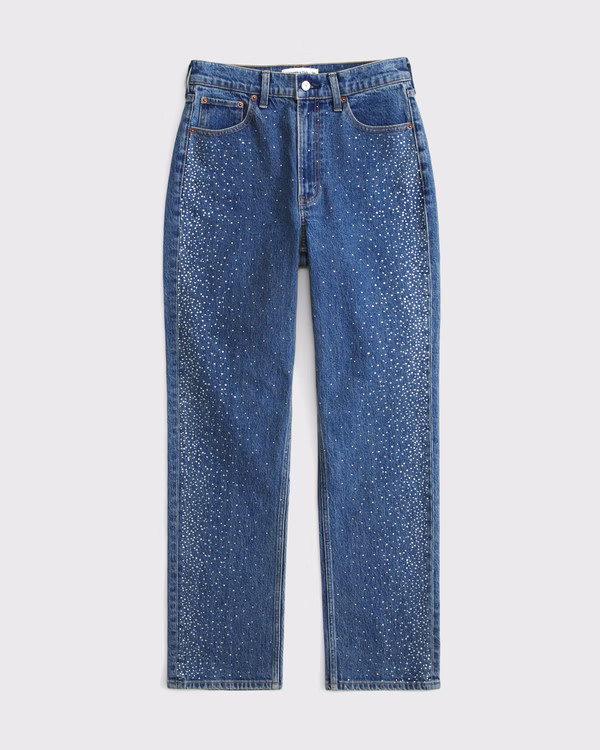 Ultra High Rise 90s Straight Jean | Abercrombie & Fitch (US)
