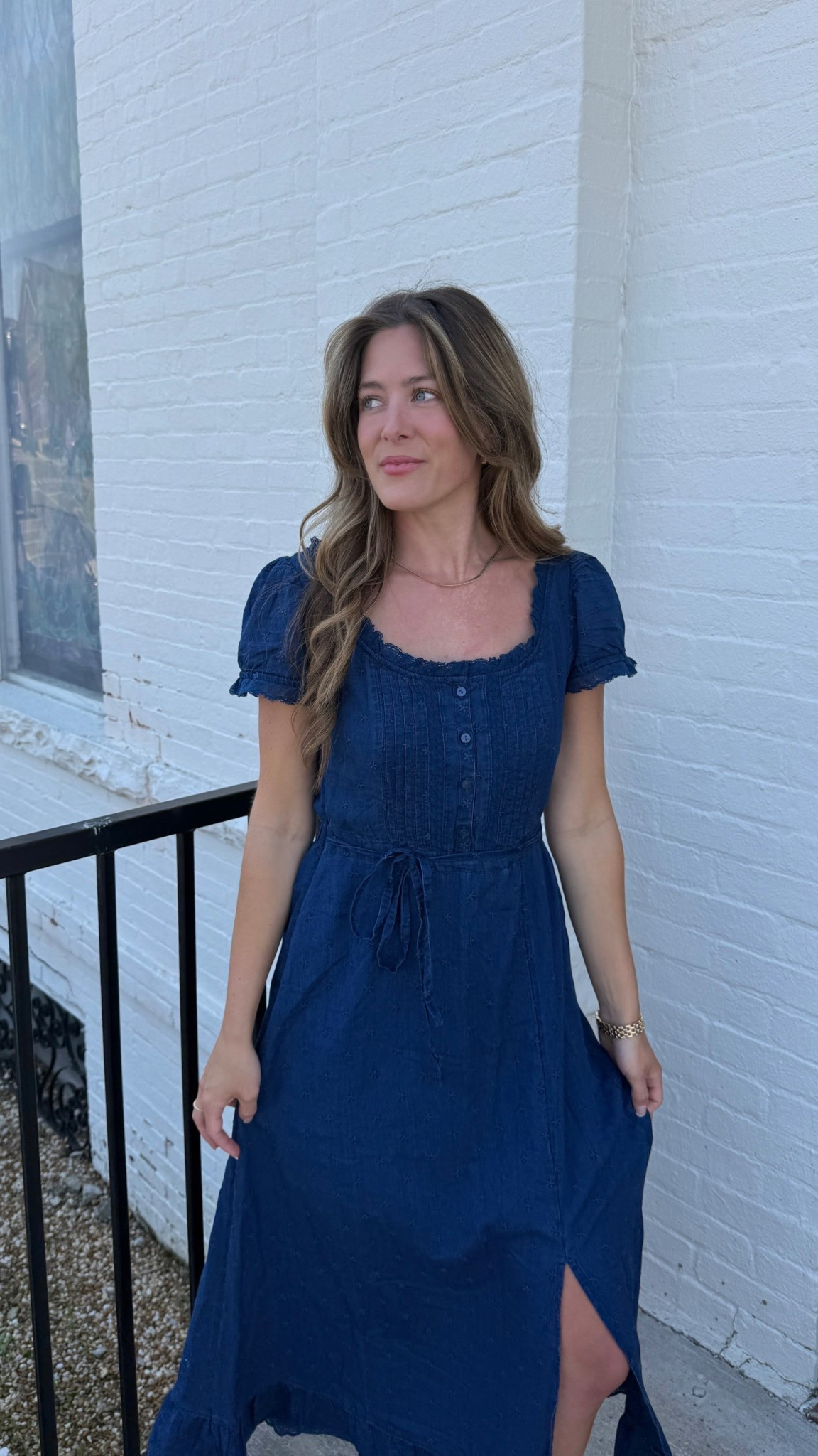 love this dress for spring 💙 now 50% off! runs a bit big, wearing size XS for referencee

embroidered puff sleeve, GAP, maxi dress

#LTKSaleAlert #LTKootd #LTKWorkwear