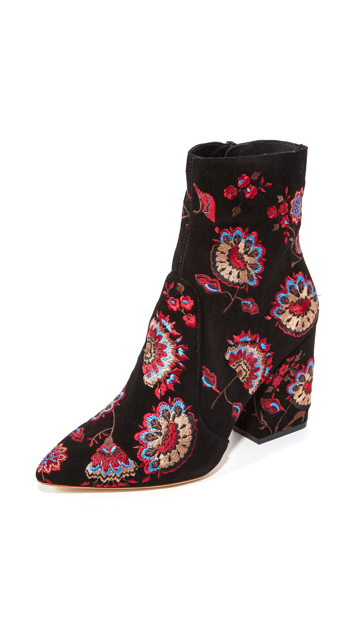 Isla Embroidered Booties | Shopbop