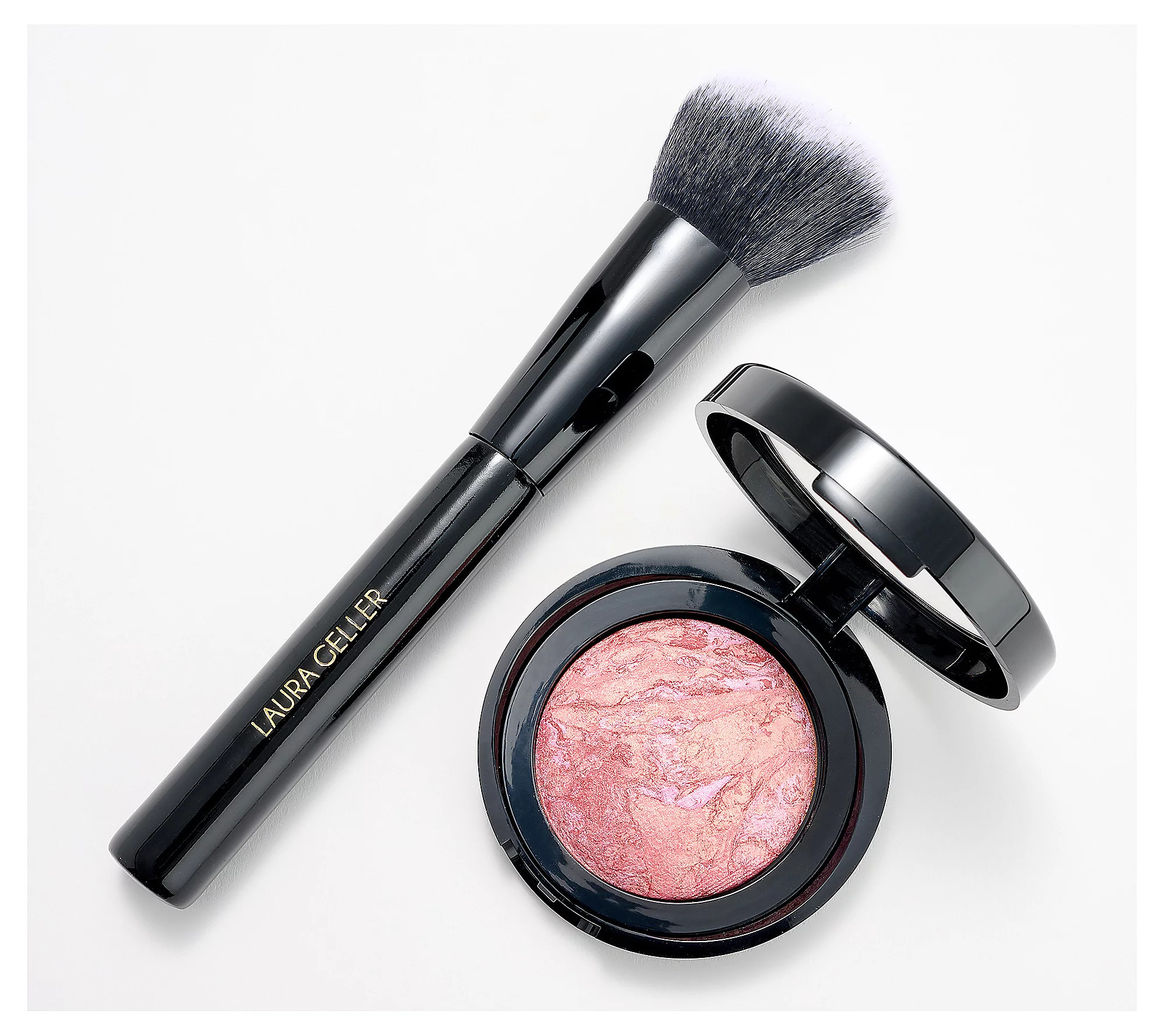 Laura Geller Blush N Brighten with Brush | QVC
