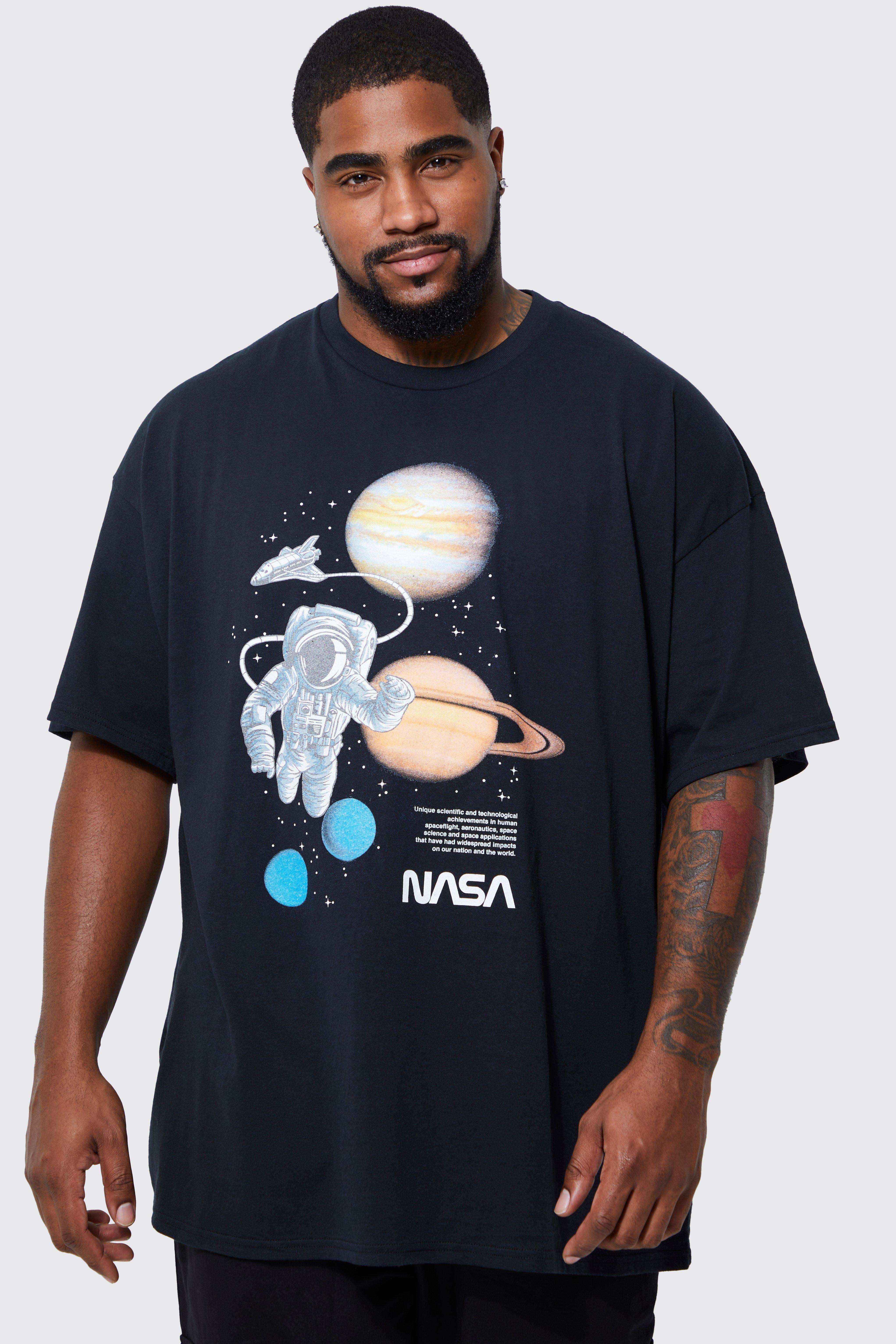 Plus Nasa License T-shirt | boohooMAN (US & CA)