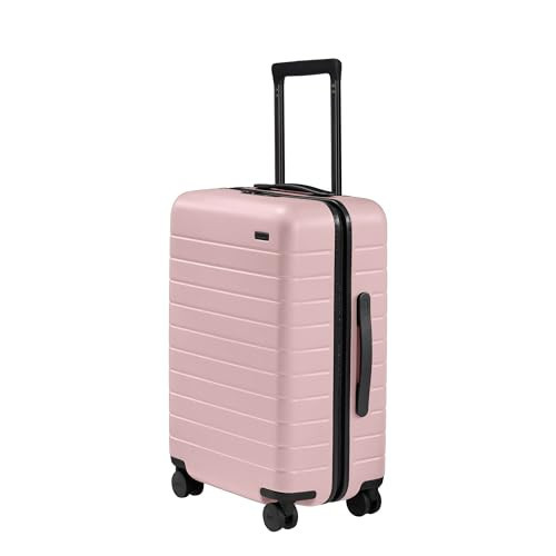 Away Bigger Carry-On Luggage, Lightweight Hardside Large Suitcase with Spinner Wheels, TSA Lock, Airline Approved, Blush Pink | Amazon (US)
