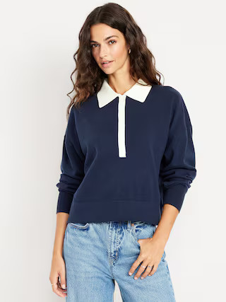 SoSoft Lite Cropped Polo | Old Navy (US)
