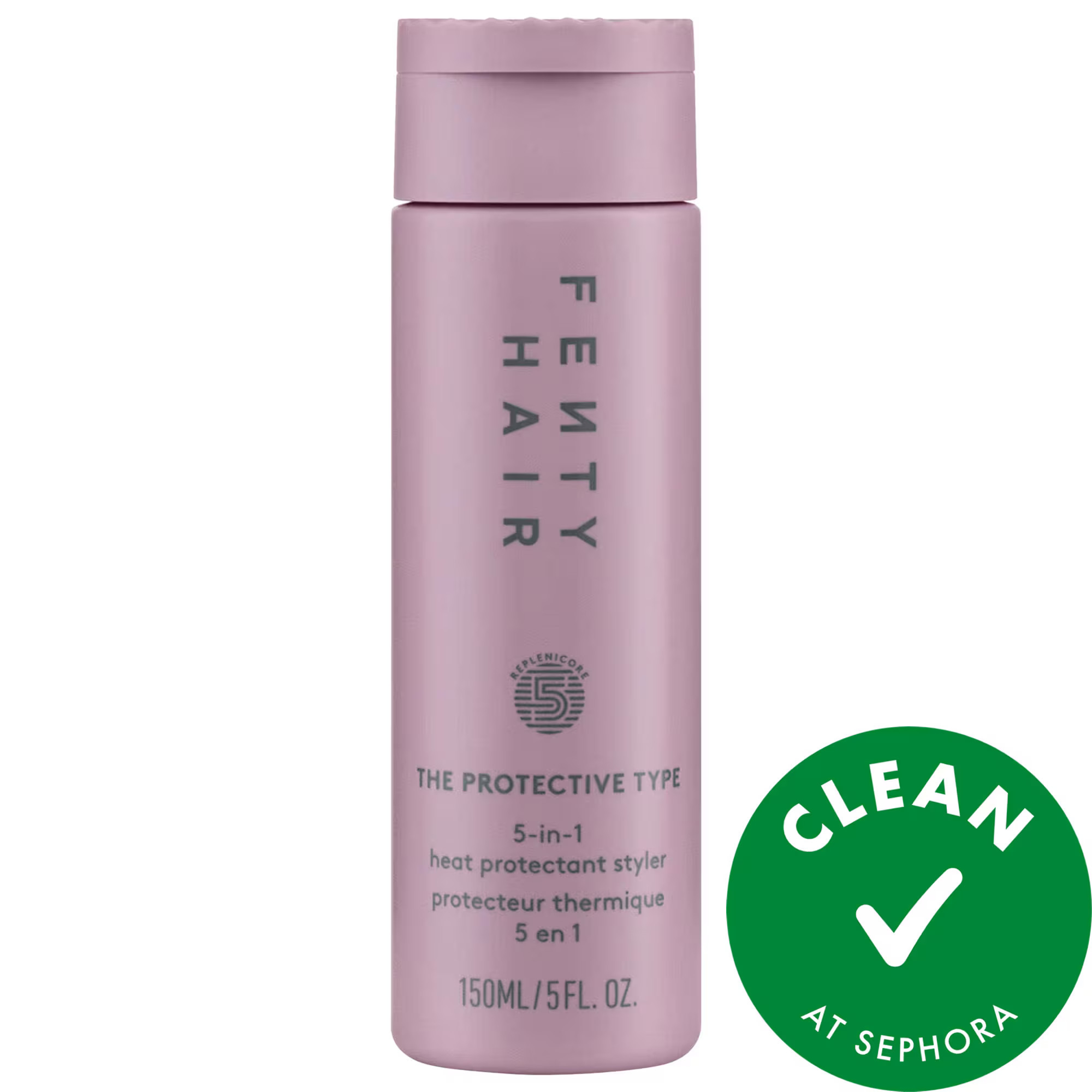 Fenty Beauty by Rihanna The Protective Type 5-in-1 Heat Protectant Styling Cream 5 oz | Sephora (US)