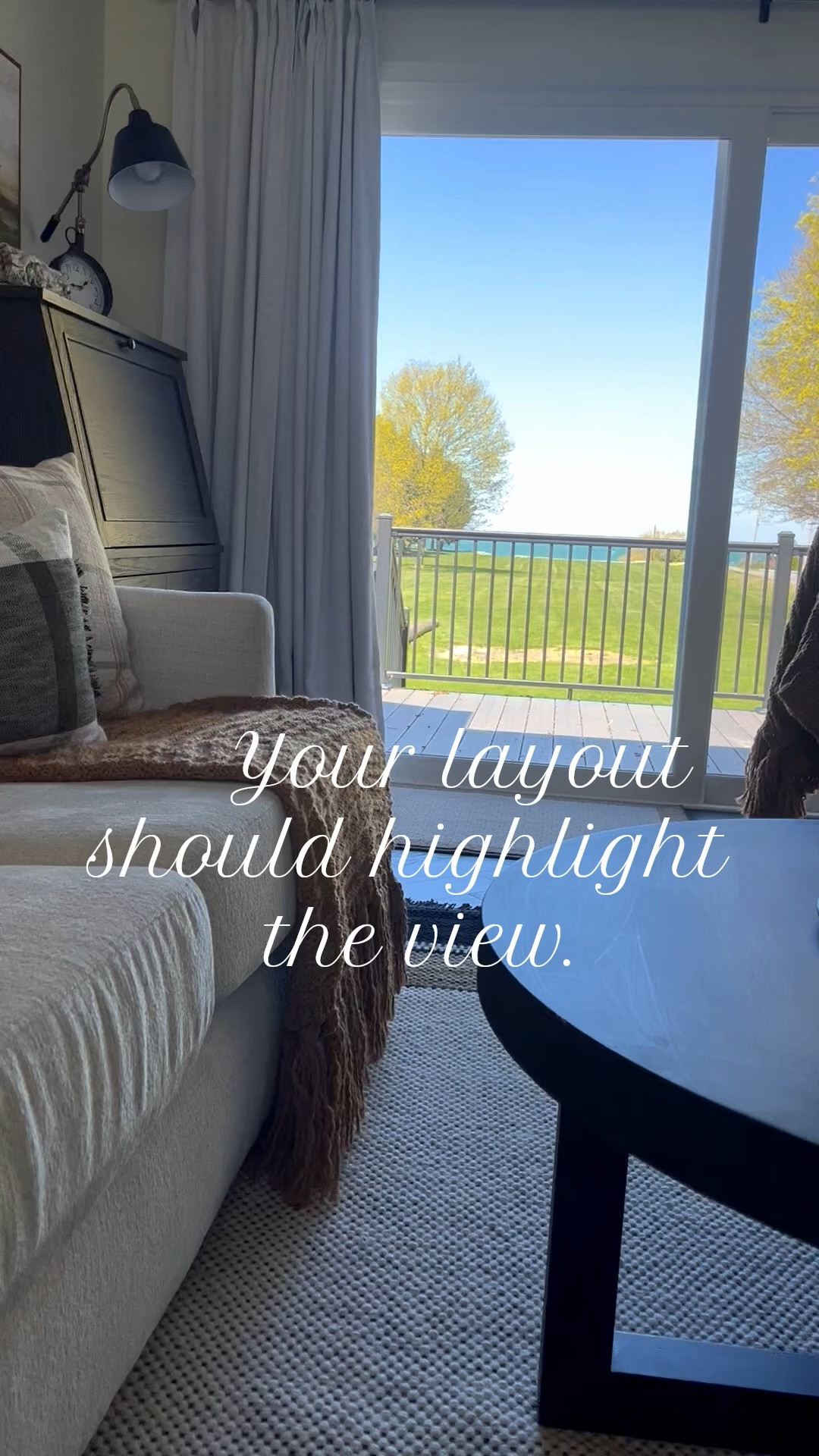 One design detail people often overlook is the layout of the room. Arrange your seating to enjoy the view out the window and create a space that feels calm, open, and connected to the outdoors. Sharing pieces that help create a beautiful, view-focused living room layout.

#amandacodesign #ltkhome #livingroomdesign

#LTKHome