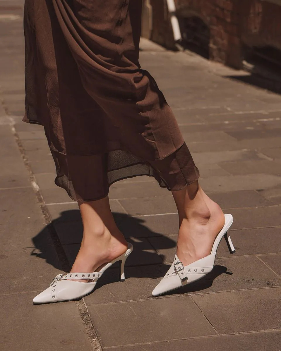 ISORELLA WHITE High Heels | Novo Shoes