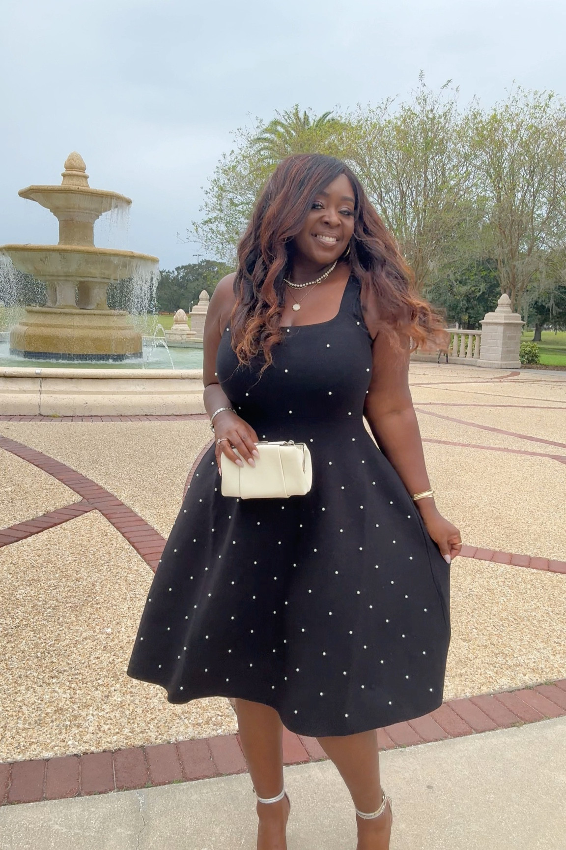 Feeling chic in this stunning black midi dress with pearls from Walmart! It’s perfect for a special occasion, holiday party, or wedding —plus, it’s budget-friendly and effortlessly stylish. 

I’m wearing a size XL, and it fits like a dream! Shop the look for an easy, elegant wardrobe staple. #LTKcurves #WalmartFashion #BudgetFriendlyStyle

#LTKPlusSize #LTKFindsUnder50 #LTKHoliday
