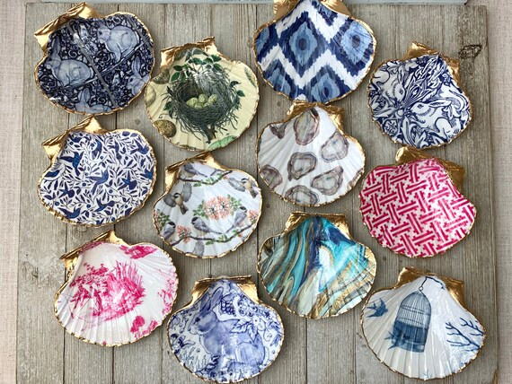 Scallop Shell Ring Dish | Etsy | Etsy (US)